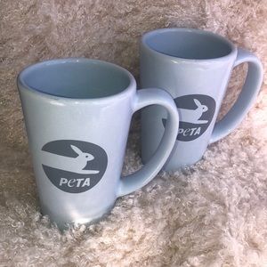 PETA mugs. Made in the USA.